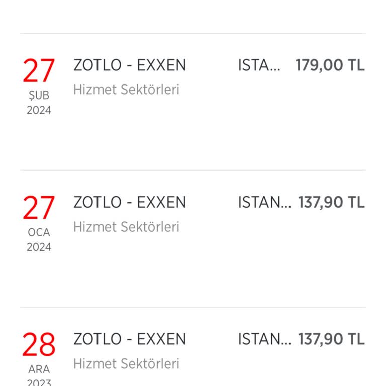 Exxen Üyeliğimi İptal Etmemiş