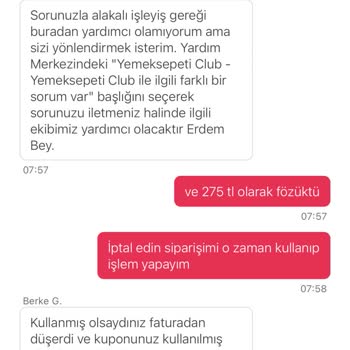 Yemek Sepeti'nin Karttan Fazla Para Çekmesi