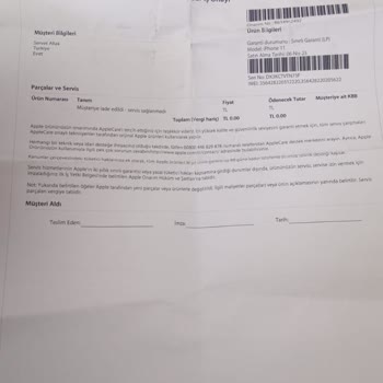 Apple Sıfır Olarak Aldığım Ürün Yenilenmiş Çıktı