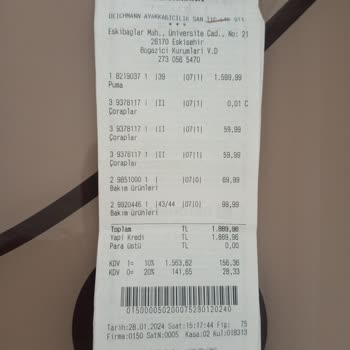 Deichmann 2 Aylık Ayakkabı