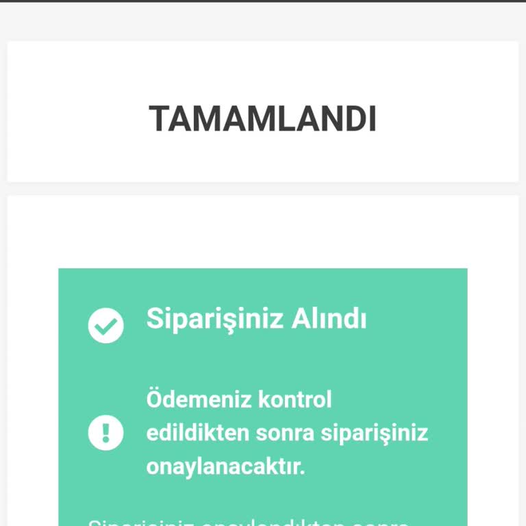 Dolap'tan Ürün Aldım Mağdurum
