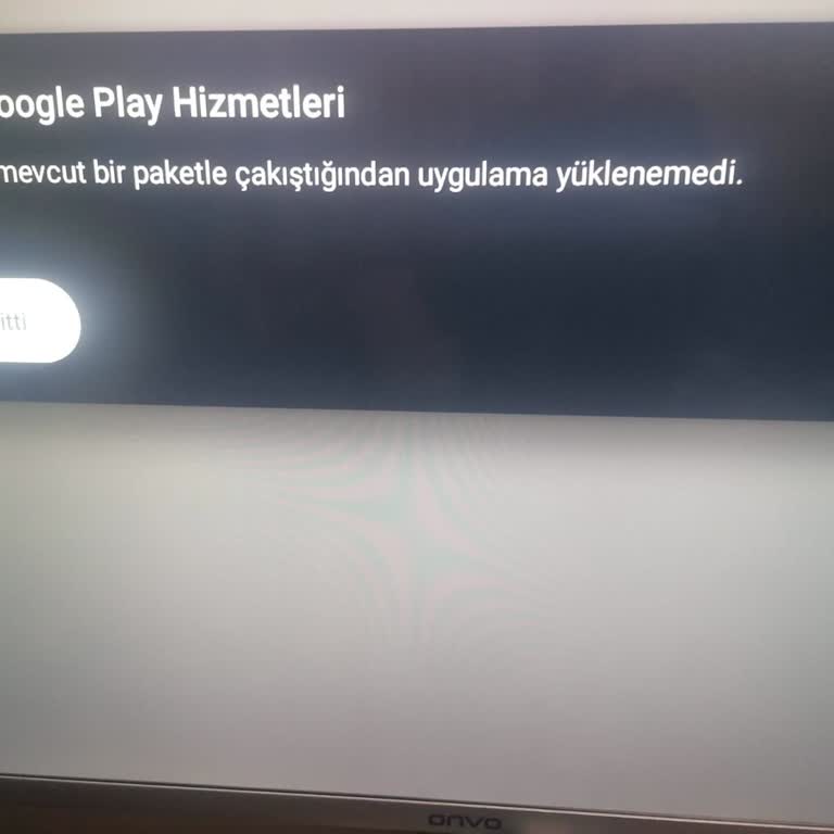 Onvo Televizyon Almak Büyük Hata Demek Yazılım Hatası Çözülemiyor