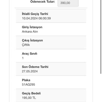 Ankara Niğde Otoyolu (Erg İnşaat) Haksız Faiz İstemeleri