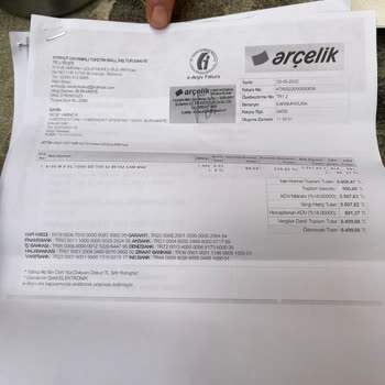 Arçelik Çamaşır Makinesi Sel Baskınını Karşılamıyor