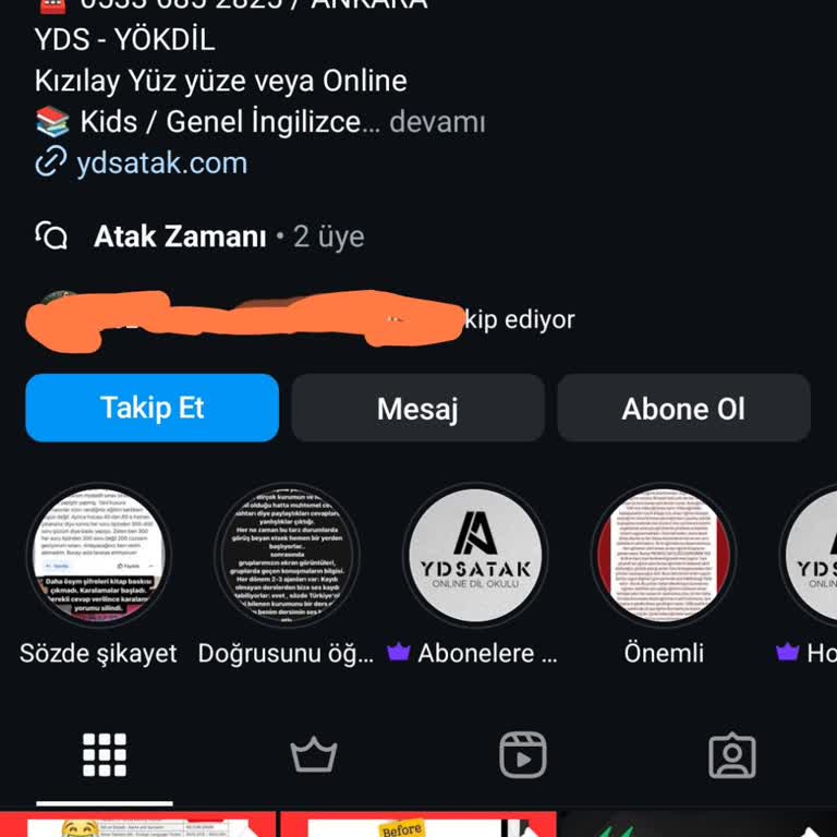 YDS Atak Online Dil Okulu Kursun Anlamı Nedir?