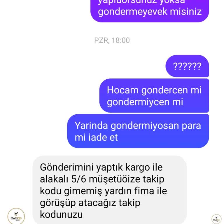 MattVip Eva Oto Paspas Siparişim Nerede? Beklentim Karşılanmadı!