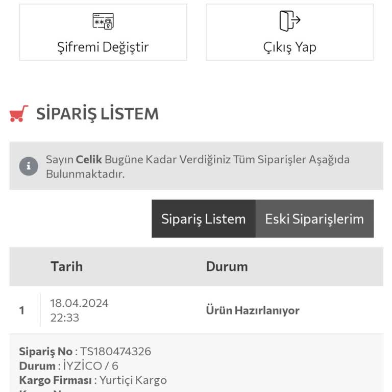 Sarar Online Mağazası Geciken Ürün Gönderimi
