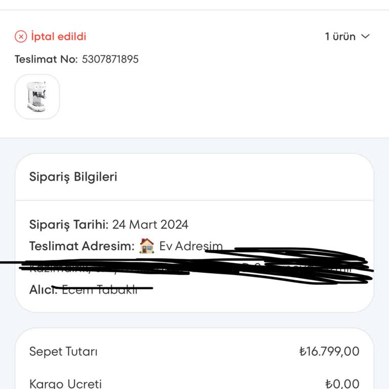 A101 Para İadesi Yapmıyor