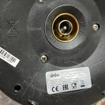 Sinbo Sk-8013 Kettle Pas Ve Plastik Kokusu