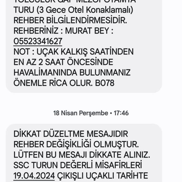 SSC Tur GAP Turunda Beklenmedik Sorunlar Ve Yüksek Maliyet