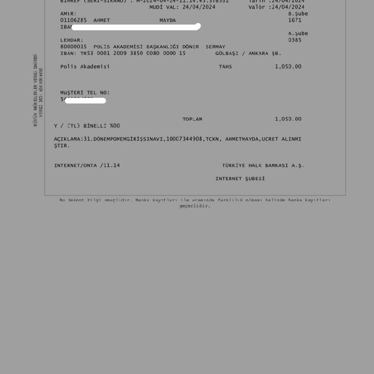 Polis Akademisi Pomem Sınav Ücreti Yatırma