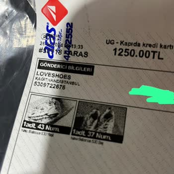 Lovesneakertr Hatalı Ürün Gönderimi - İade Kabul Edilmemesi.