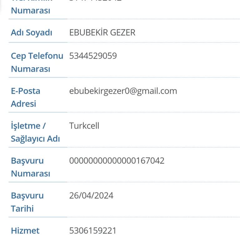 Turkcell Yeni Hat Başvurusu