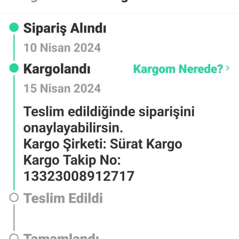 Sürat Kargo İsmini Hak Etmiyor. 14 Gün Geçti Halen Kargom Yok
