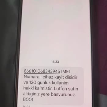 Trendyol'dan Alınan Telefon Kaçak Çıktı