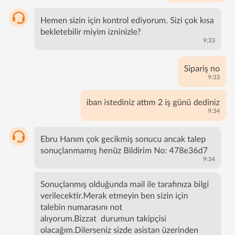 Trendyol Yemek Trendyol GO Yemekten Şikayetçiyim