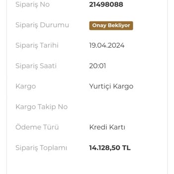 İrhal Tarım Sipariş Teslimatı Yapılmadı. (pars Endüstri)