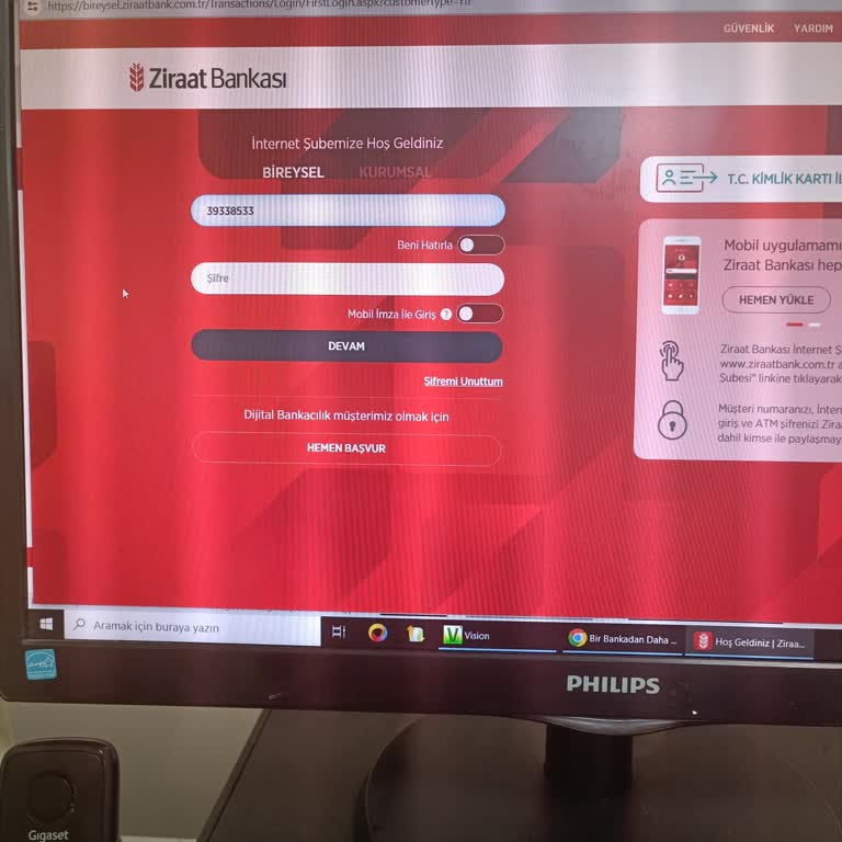 Ziraat Bankası Mobil Sayfama Erişemiyorum