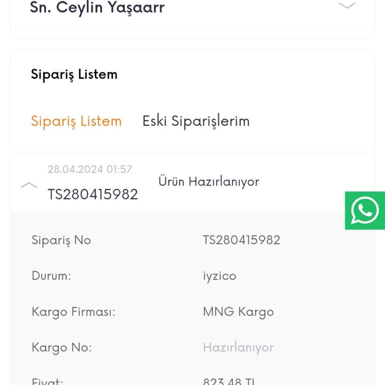 Slazenger Spor Park Kargo Sorunu