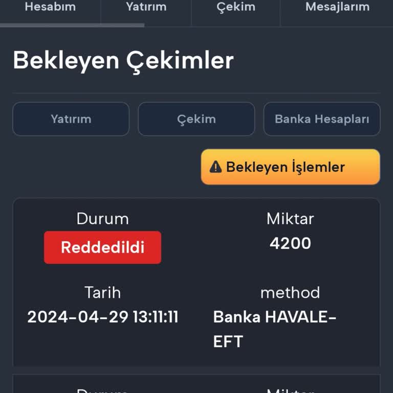 Fixbet Canlı Casino Kazancım Ödenmedi!