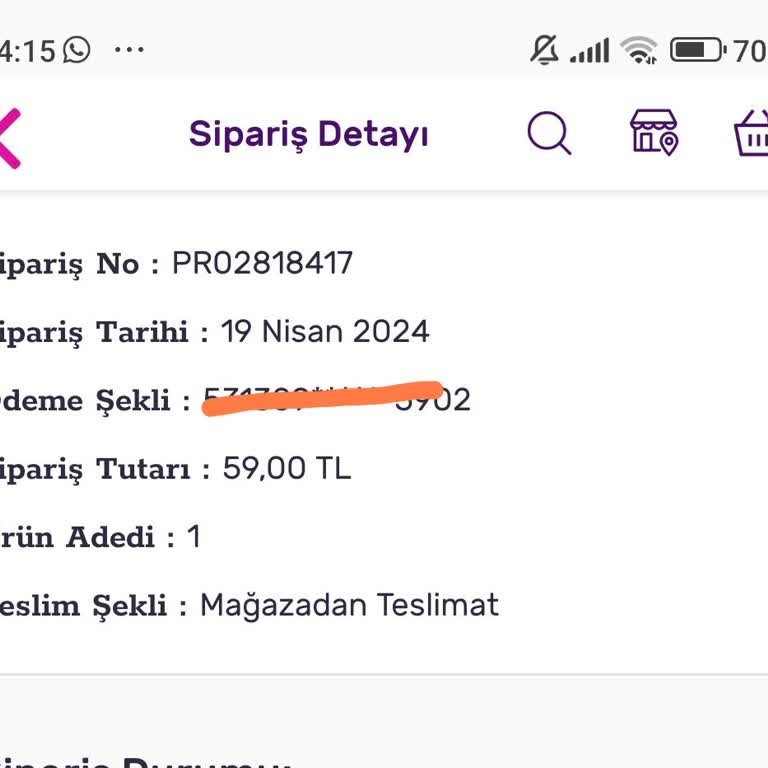 Gratis 11 Gündür Ulaşmayan Kargo Ve İptal Sorunu