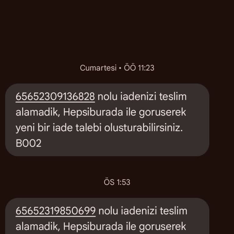 Hepsiburada İade Sürecinde Mağduriyet Yaşanıyor