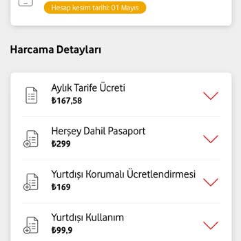 Vodafone Yurt Dışı Tezgahı