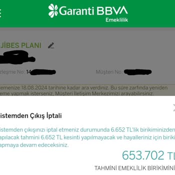 Garanti BBVA Banka BES Hesabımdaki Paranın Tamamını İade Etmiyor