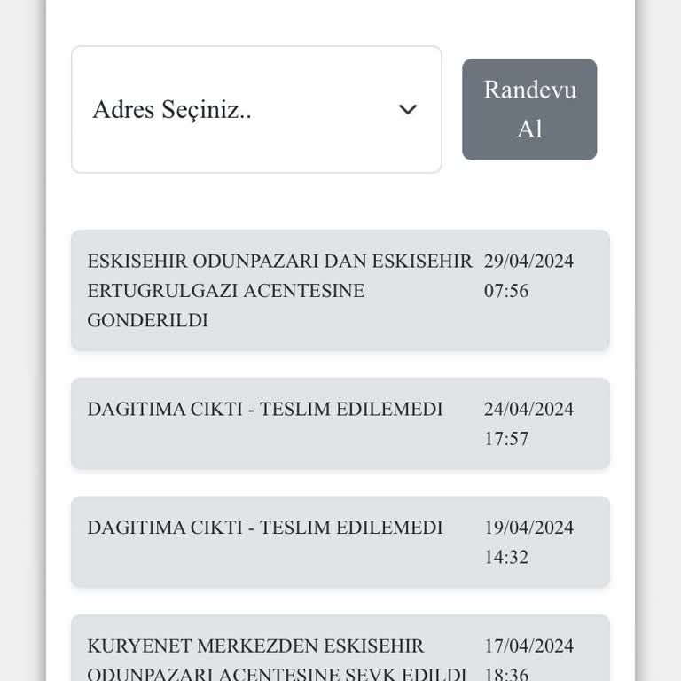 Kuryenet Adrese Gelmiyor, Ürünü Teslim Etmiyor!