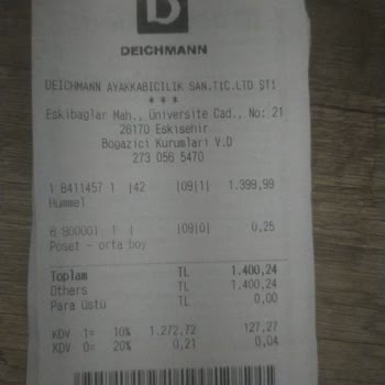 Deichmann Markasının Malına Sahip Çıkmaması