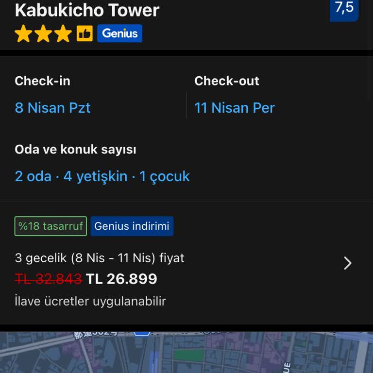 Booking.com Tokyo Preisanpassung für Hotelreservierung nicht angemessen, 230 Euro zu 25 Euro