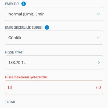 Denizbank Halka Arz Satış Yaptırmıyor