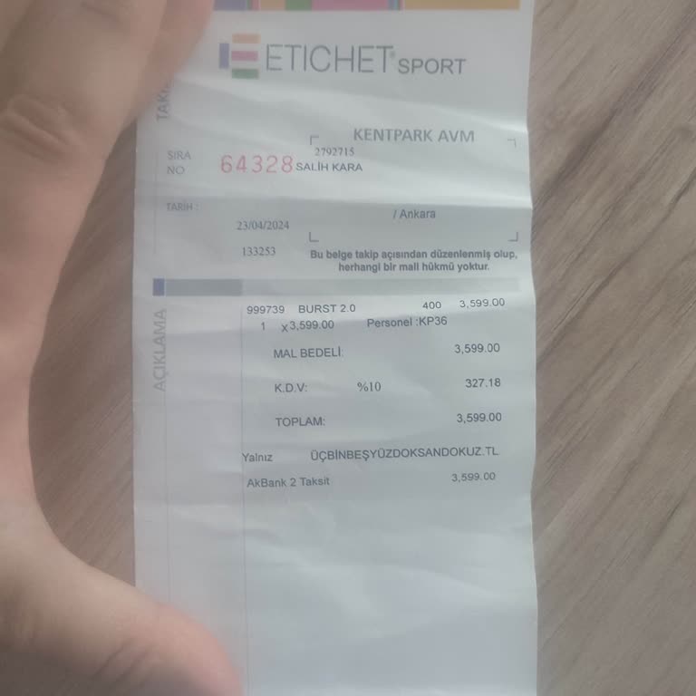 Etichet Mağazası İade Sorunu