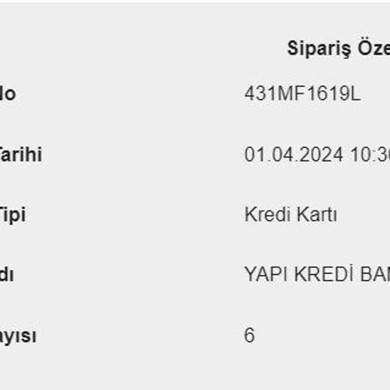Çetinkaya Mağazaları Taksitlendirme Ve Fatura Hatası