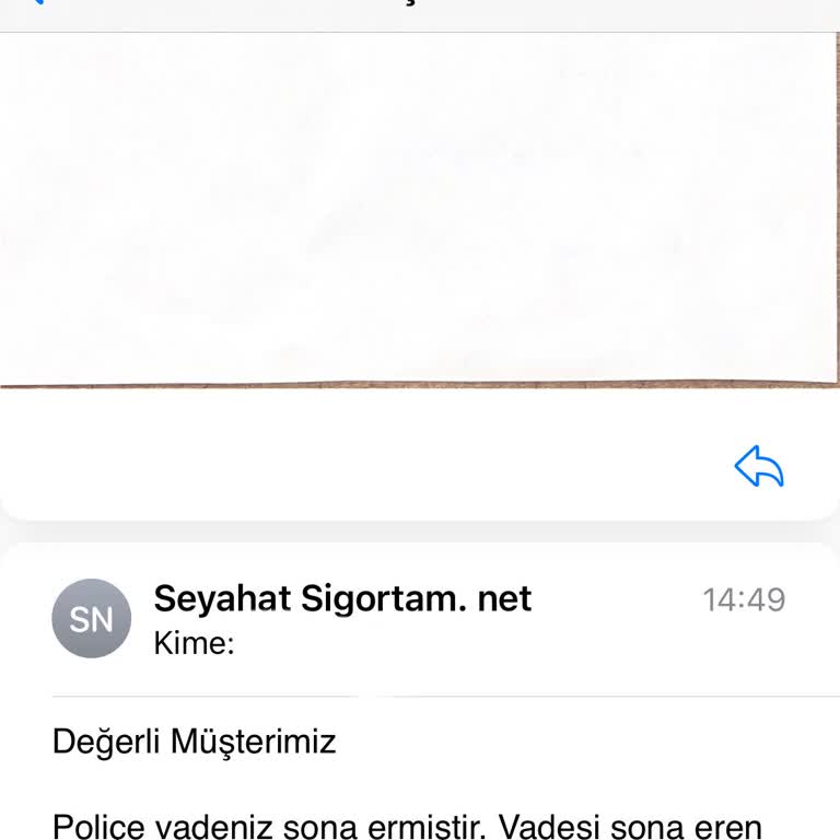Sigortam.net Geri Ödeme Talebi