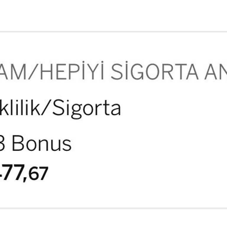 Hepiyi Sigorta Kredi Kartımdan İzinsiz Çekim Yapan Sigorta Firması!