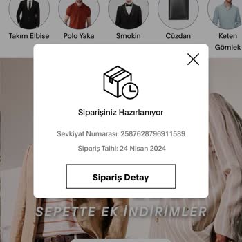 DS Damat Kaşe Kaban Siparişi