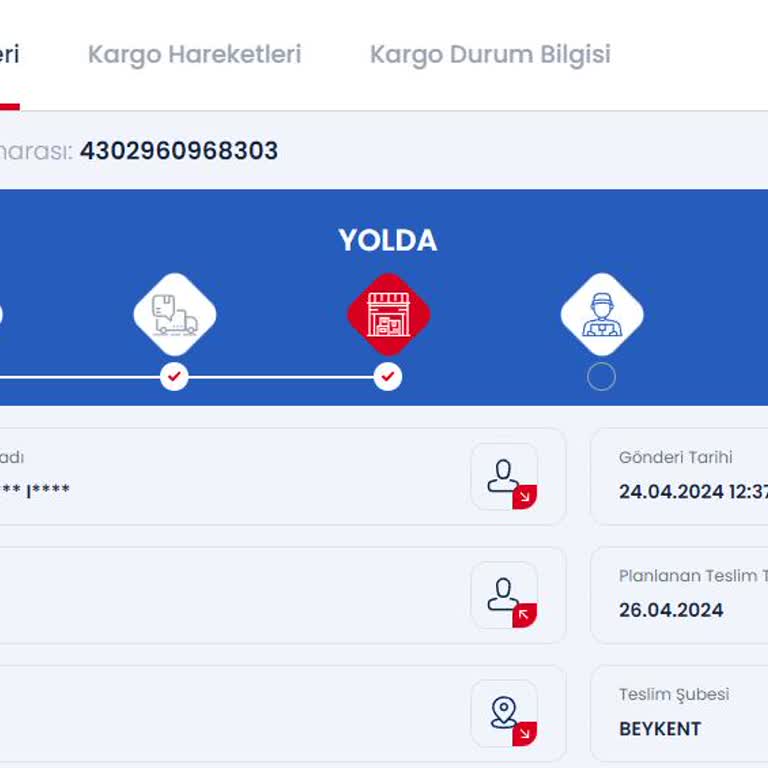 Aras Kargo'ya Verilen Kargom Nerede?