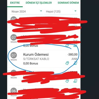 Garanti Bankası Harcamamın Dekontunu Slip İni Vermiyor.