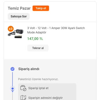 Hepsiburada Keyfe Keder İptal Edilen Sipariş