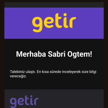 Getir Çarşı Mağduriyetlik