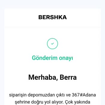 Bershka'DAN Aldığım Ürün Kayıplarda