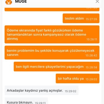 Migros Sanal Market Kampanyasız Olarak Ödeme Alındı