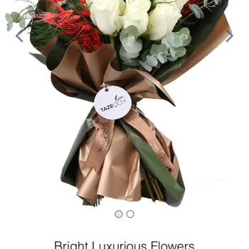 Taze Çiçek (tazecicek.com) Müşteri Hizmetleri Yanlış Bilgi Verdi. Ürünü Habersiz Teslim Ettiler