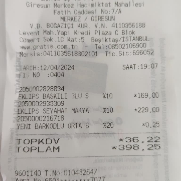Gratis Kredi Kartı İle Alınan Ürünün İade Süreci