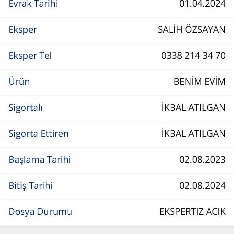 Zurich Sigorta Şikayet! Zurich Sigorta Hasarımı Karşılamıyor!