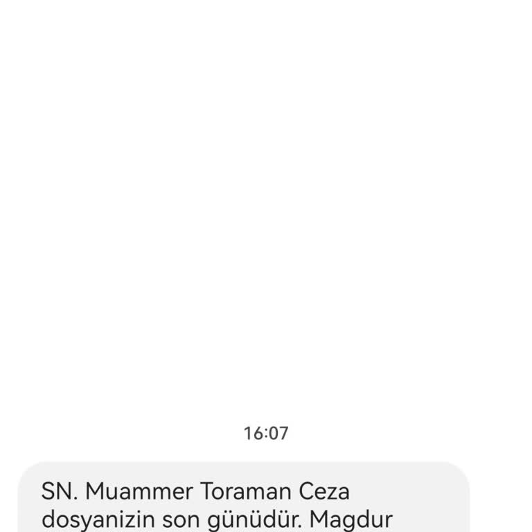 ERESTA (SMS) Erasta Hukuk Şüpheli
