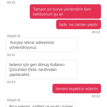 Yemek Sepeti Yanlış Ürün Gönderi İade Yapılmaması