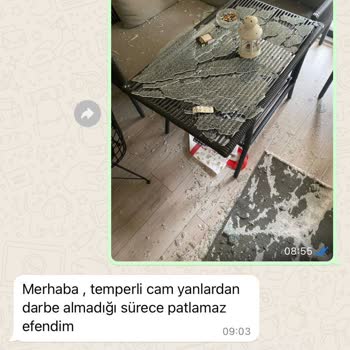 Vavrattan Sehpa Cam Patlaması