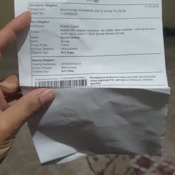 Odesa Ayakkabı N11 Mağazası Satıcılarının Hatasını Müşteriye Yıkıyor